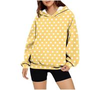 2025 Sweats à Capuche Femme Oversize Décontracté Pulls, Gilets et Sweats Femme Leger Chaud Chic Élégant Streetwear Grande Taille avec Poches Sweat de Sport Fille Veste Hoodie Sweatshirt Pas Cher