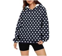 2025 Sweats à Capuche Femme Oversize Décontracté Pulls, Gilets et Sweats Femme Leger Chaud Chic Élégant Streetwear Grande Taille avec Poches Sweat de Sport Fille Veste Hoodie Sweatshirt Pas Cher