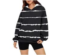 2025 Sweats à Capuche Femme Oversize Décontracté Pulls, Gilets et Sweats Femme Leger Chaud Chic Élégant Streetwear Grande Taille avec Poches Sweat de Sport Fille Veste Hoodie Sweatshirt Pas Cher