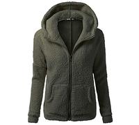 2025 Sweats à Capuche Femme Polaire Veste Zippé Femmes Automne Hiver Chic Élégant Couleur pure Manches Longues Grande Taille DéContractéE Outwear avec Poche sweat femme jaune