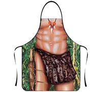 2025 Tablier Cuisine Homme, Fantaisie Sexy et Drôle Tablier Humoristique Réglable Tabliers Barbecue, Humour Cadeau Rigolo Tabliers Cuisine Homme Humour pour la Maison et la Cuisines