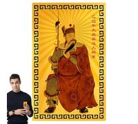 2025 Tai sur LA Carte d'or - pour l'année du Serpent, Protection des métaux Contre Le Mal, se Rassembler pour Le Nouvel an Chinois et Le général Wusui