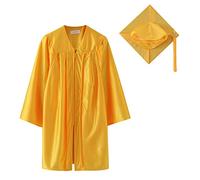 2025 Toge Diplome Robe Cap Manche Longue Ensemble Remise Déguisement Petite Fille avec Ruban Dipl?mé Cadeau Ans Enfant