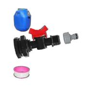 2025 Tout nouveau IBC 1000 litres Eau pour réservoir S60x6 Vanne adaptateur et 3/4-yvan (robinet uniquement)[alj]