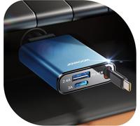 ¿2025 Ultra-Compact¿Joyroom Rétractable Allume Cigare Usb C,¿3-In-1¿57w 12v/24v Pr Allume Cigare, Charge Rapide Chargeur Voiture Accessoires, Car Charger Pour Iphone 16/15/ S25/S24/Ipad/Gps
