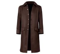 2025 Uniforme Longue pour Hommes Uniforme Prince pour Halloween Gothique Veste Médiéval Victorien Steampunk Coats Jacket Manteau avec Boutons Aristocrate Costume Cosplay Fête Party Victorienne Pirate