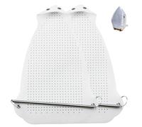 2025 Universal Iron Protective Cover Shield,Electric Irons Clothes Protector When Ironing, Household Electric Irons Protector, Prevents Burn, Sticking, Easy Installation Sole Plate Accessory (2PCS)
