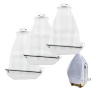 2025 Universal Iron Protective Cover Shield, Prevents Burn, Sticking, Pad Guard for Protect Fabrics Clothes Sewing Machine Parts, Easy Installation Sole Plate Accessory (3pcs,0.8mm)