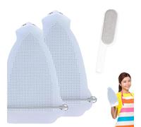 2025 Universal Iron Protective Cover Shield,Protective Ironing Pressing Pad,Electric Irons Protector Accessories,Electric Irons Clothes Protector When Ironing Prevents Sticking,for Office,Home (0.2MM)