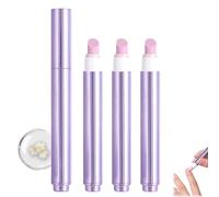 2025 Upgrade 3-in-1 Nail Care Pen, 3-in-1 Cuticle Oil Pen Cuticle Pusher Nail Oil Pen with Ceramic Tip for Hangnails, Dry & Damaged Nails, Moisturize Strengthen Brighten Nails Care (3PCS)