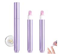 2025 Upgrade 3-in-1 Nail Care Pen, 3-in-1 Cuticle Oil Pen Cuticle Pusher Nail Oil Pen with Ceramic Tip for Hangnails, Dry & Damaged Nails, Moisturize Strengthen Brighten Nails Care (2PCS)