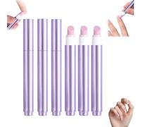 2025 Upgrade 3-in-1 Nail Care Pen, 3-in-1 Cuticle Oil Pen Cuticle Pusher Nail Oil Pens with Ceramic Tip, for Hangnails, Dry & Damaged Nails (3PCS)