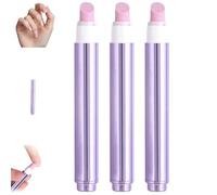 2025 Upgrade 3-in-1 Nail Care Pen, Sassy Tip Cuticle Pusher Pen, Cuticle Pusher Nail Oil with Ceramic Tip for Hangnails, Dry & Damaged Nails (3pcs)