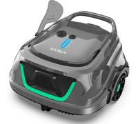 (2025 Upgrade) Robot Piscine WYBOT A1, Autonomie Jusqu'à 120 Minutes, Robot Piscine sans Fil avec Double Filtre, Robot Piscine Hors Sol pour des Surfaces Jusqu'à 100 m²(Vert Gris Clair)