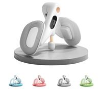 2025 Upgraded Inner Thigh Exerciser, LED Display Pelvic Floor Trainer for Women, Adjustable Resistance, 360° Hip Trainer for Thigh (Grey)