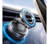 2025 Upgraded Magnetic Cell Phone Holder For Magsafe Car Mount, Vacuum Suction Cup Mount, 89+ Lbs Suction Power And 2800gf Most Powerful Magnet, 360° Rotatable