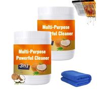2025 Upgraded Multi Purpose Powerful Cleaner for Kitchen, 3 In 1 Coconut Oil Cleaning Paste, All Purpose Stain Removal Cleaners, for Faucets, Tiles, Kitchen, Oven (2)