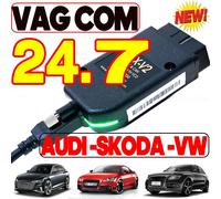 2025 VCDS VAGCOM Interface VCDSCAN HEX V2 mise à jour 24.7 pour VW pour AUDI Skoda Seat outils de diagnostic automatique de voiture multilingue