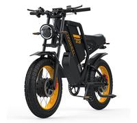 2025 Vélo Électrique Gt20pro 20 Pouces , Double Moteur 3000 W, 48v 40ah, 50 Km/H, Shimano 7 Vitesses, 233 Km