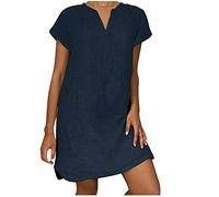 2025 Ventes Flash Robe Ete Femme Courte Fluide Grande Taille Pas Cher Mi-Longue Dress pour Fêter Elegante Boheme Max Robes de Soirée Confortable léger Décontractée Femmes Robe de Plage Vacances