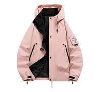 2025 Veste à capuche décontractée pour homme, vêtements de travail en plein air, coupe-vent, léger, confortable, durable, polyvalent, élégant, manteau automne-hiver pour un usage quotidien manteau