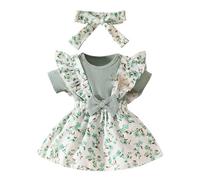 2025 Vetement Robe Ete Fille de Soirée - Robes de Filles Princesse - Robe Petite Fille - Robes Princesse Filles pour La Fête Anniversaire Mariage Dress de Fête d'été Vêtements 0-18 mois Pas Cher