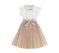 2025 Vetement Robe Ete Fille Robe Formelle Fête D'anniversaire Mariage Demoiselle D'honneur Robes de Princesse Enfants Filles Chic et Elegant Robes De Soirée Enfant Âge pour 8-12 Ans