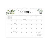 2025 Wall Calendar | Wall Calendar | Calendar 2025-2026 | | Year Planner | 14.7x11.5 Inches January 2025 - June 2026 Planning & Organizing Thcik Paper Monthly Planner Wall Calendar