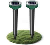 2025Anti Taupe Contre, Anti Taupe Solaire Vibration et Ultrasons, Respectueux des Animaux, Efficace Contre Les Taupes, Les Campagnols, Les Souris, Les Serpent, Ainsi Que Les Rongeurs de Jardin