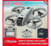 2025New GT3 MAX Drone 8K HD 4.3 "hélicoptère télécommandé en Mode sans tête 360 ° Flip Quadcopter jouets Mini Drone Fors enfant jouet cadeaux GT3 NORMAL