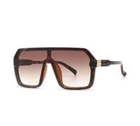 2026 2024 Neue Herrenmode Sonnenbrillen übergro?e quadratische Vintage Sonnenbrille Trendy Fahren Outdoor Eyeware UV400, C5, Taille unique