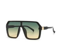 2026 2024 Neue Herrenmode Sonnenbrillen übergro?e quadratische Vintage Sonnenbrille Trendy Fahren Outdoor Eyeware UV400, c2, Taille unique