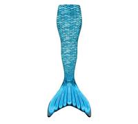 2026-2025 Mode Nouvelle Queue Adulte Femmes Maillot de Bain avec Bustier, bleu ciel, S