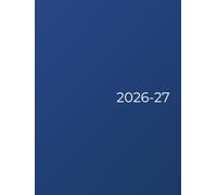 2026-2027: A4 Kalenderbuch 1 Tag 1 Seite | Juli 26 bis Juni 27 auch Samstag und Sonntag | XXL Kalender 392 Seiten | Terminplaner Notizbuch Tagesplaner für Praxis, Büro, Familie & Erzieher