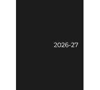 2026-2027: A4 Kalenderbuch 1 Tag 1 Seite | Juli 26 bis Juni 27 auch Samstag und Sonntag | XXL Kalender 392 Seiten | Terminplaner Notizbuch Tagesplaner für Praxis, Büro, Familie & Erzieher