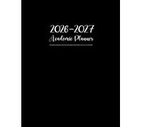 2026-2027 Academic Planner: Weekly and Monthly Calendar Agenda | School & College Schedule Organizer for Students & Educators / August 2026- July 2027 Starting in August (Simple Black Cover)