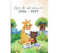 2026 2027 Agenda del Docente A4: Planner Settimanale e mensile da Settembre 2026 a Luglio 2027 - una settimana su due pagine - Formato Grande