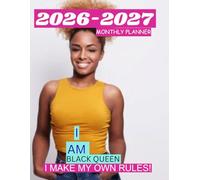 2026-2027 BLACK GIRL MONTHLY PLANNER TWO YEAR AGENDA: This has CONTACT, BIRTHDAY LOG, TO-DO LIST