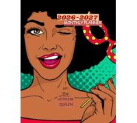 2026-2027 BLACK GIRL MONTHLY PLANNER-TWO YEAR AGENDA: This has CONTACT, BIRTHDAY LOG, TO-DO LIST,