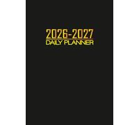 2026-2027 Daily Planner One page per Day: Two Year Daily Diary for 730 Days | 24 Months from January 1, 2026 to December 31, 2027 ( 1 Page per day ) | 7 x 10 Inches | Fully Lined and Dated Journal