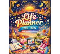 2026-2027 Life Planner: Two-Year Weekly and Monthly Dated Organizer: Elegant Traditional Art Inspired Design | Dated 2-Year Agenda with Habit ... Setting | Large 8.5 x 11 Inches, 130 Pages