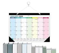 2026-2027 Monthly Calendar, January 2026 to June 2027 Wall Planner, User-Friendly Scheduling Tool, Home Organization Accessory for Businesses Classroom Hotel Dormitory and Everyday Planning Needs