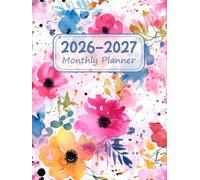 2026-2027 Monthly Planner: 2-Year From January 2026 To December 2027 ( Monday Start + Quotes )