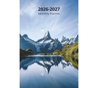 2026-2027 Monthly Planner: 24 Months Calendar with Holidays ( JAN 2026- DEC 2027 ) 6" x 9" | With extra note pages, Contact List, To-Do List and more.