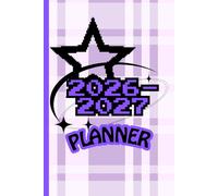 2026-2027 Monthly Planner | Cute Pastel Gradient Cover for Girls, Teens, and Young Adults: 24-Month Y2K Inspired Star-Themed Calendar with Monthly ... Pages, Affirmations & Yearly Reflections