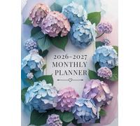 2026-2027 Monthly Planner: Dated Monthly Calendar Spread,Sunday-Saturday format,Inspirational quotes at the top of each month Include Birthday and ... Perfect for Women, Entrepreneurs, Students