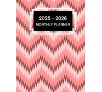 2026-2027 Monthly Planner: Two-Year Organizer with Holidays, Goal Setting, Habit Tracker, Password & Contact Pages