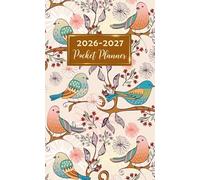 2026-2027 Pocket Planner: January-December 24 Months Small Size | Keep Your Life Organized with Compact and Portable Cute Birds Cover l 2-Year Monthly Schedule Appointment Book for Purse