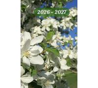 2026-2027 Purse Calendar Apple Blossom Edition: Two-Year Monthly Planner with Holidays, Seasons, Daylight Saving, and Full Moons (5.5 × 8.5 Trim)
