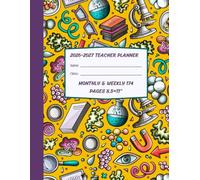 2026-2027 teacher planner Monthly & Weekly Organizer with Absence Chit 2 yeers 24 Month 174 pages 8.5×11": Academic Lesson Plans | Attendance & Absence Tracking | Perfect Back to School Gift